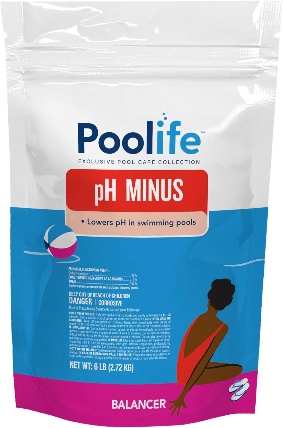 Poolife PH Minus 6LB