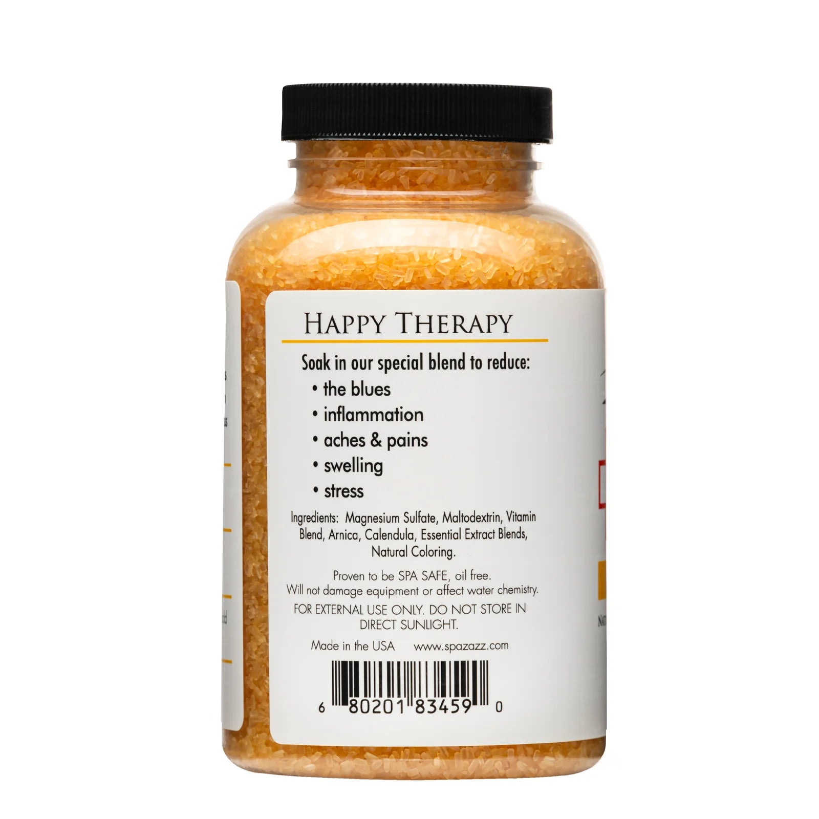 Spazazz RX Happy Therapy aromatherapy spa crystals for hot tubs and baths