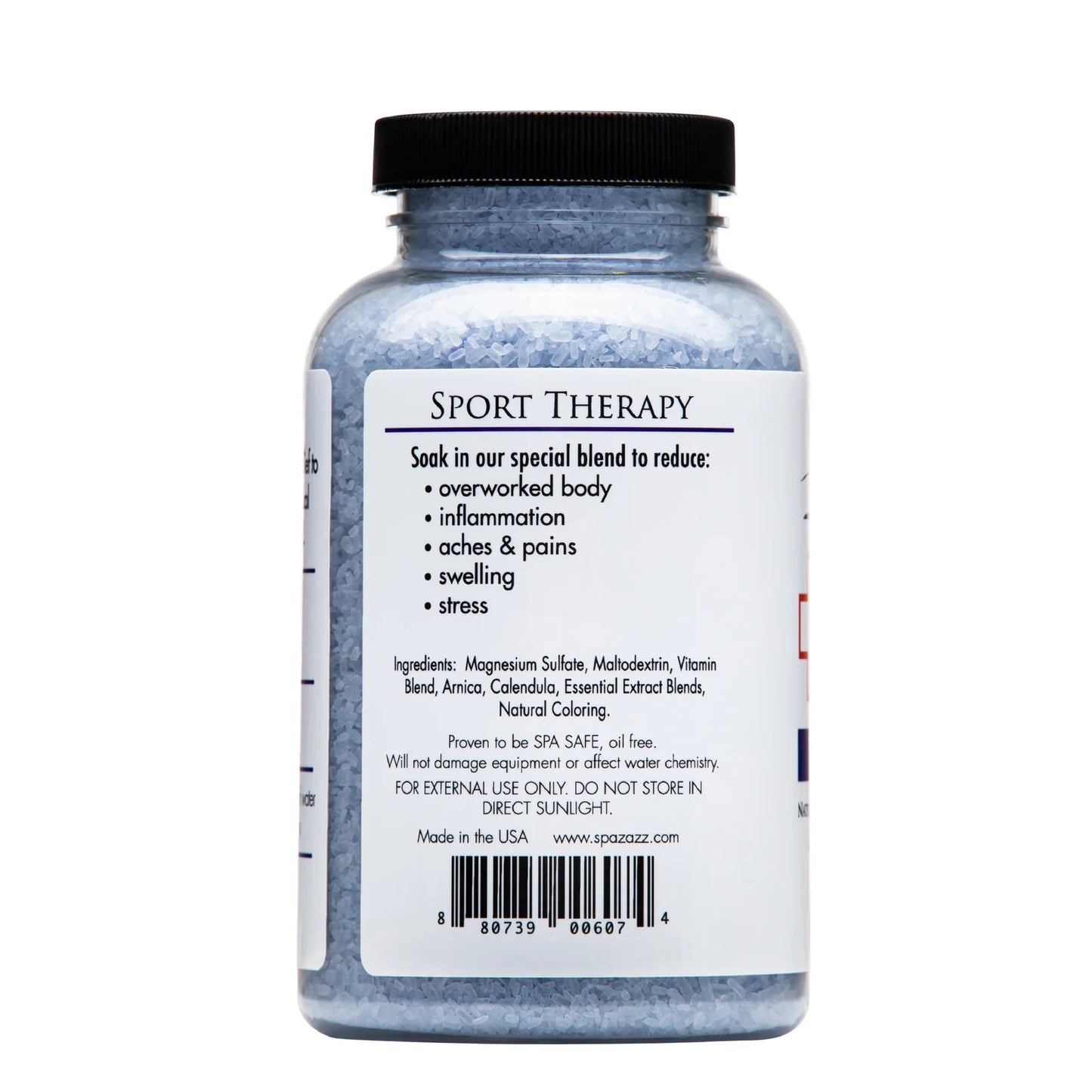 Spazazz RX Sport Therapy aromatherapy spa crystals for hot tubs and baths