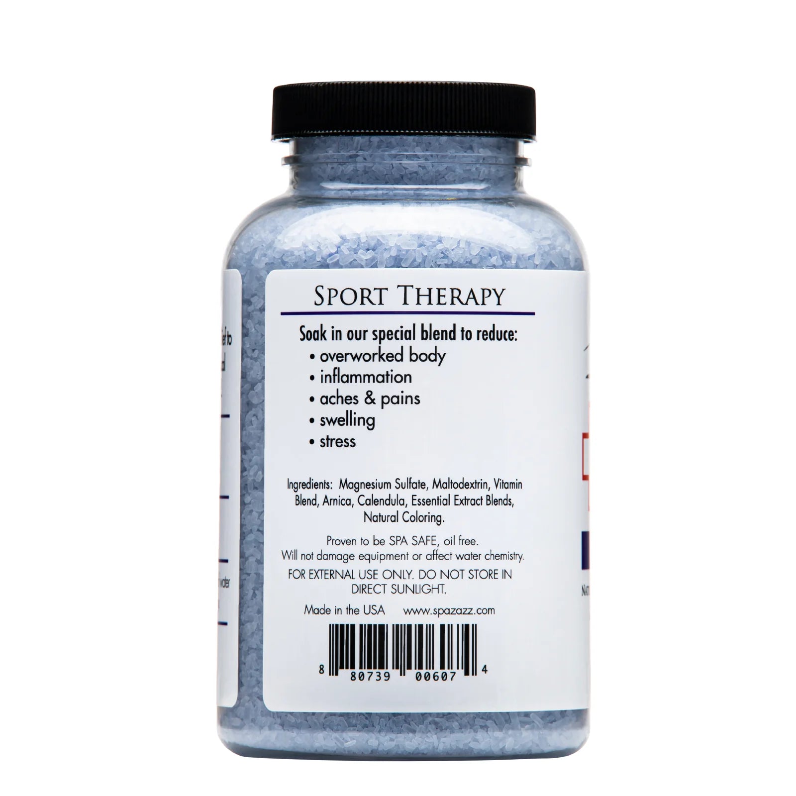 Spazazz RX Sport Therapy aromatherapy spa crystals for hot tubs and baths