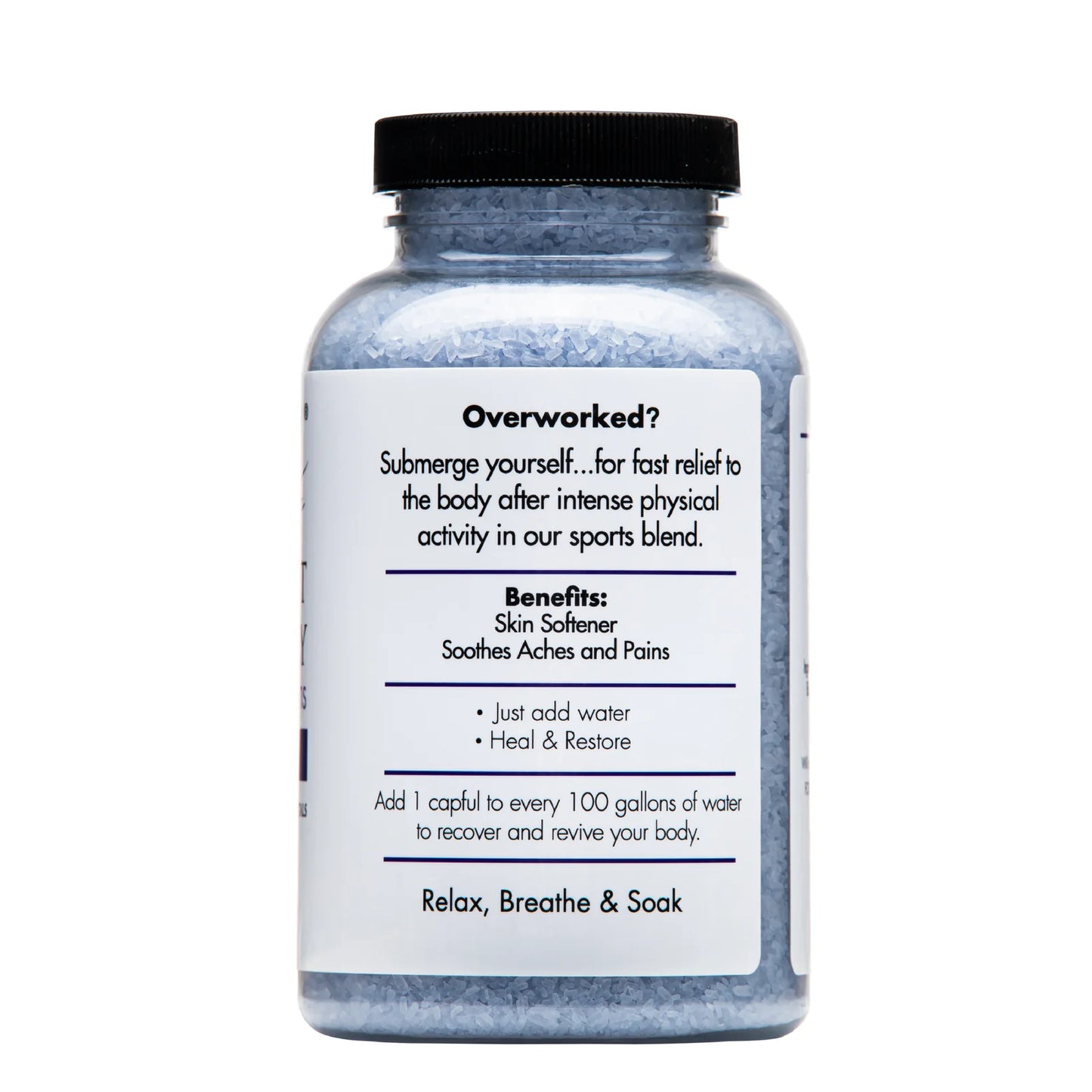 Spazazz RX Sport Therapy aromatherapy spa crystals for hot tubs and baths