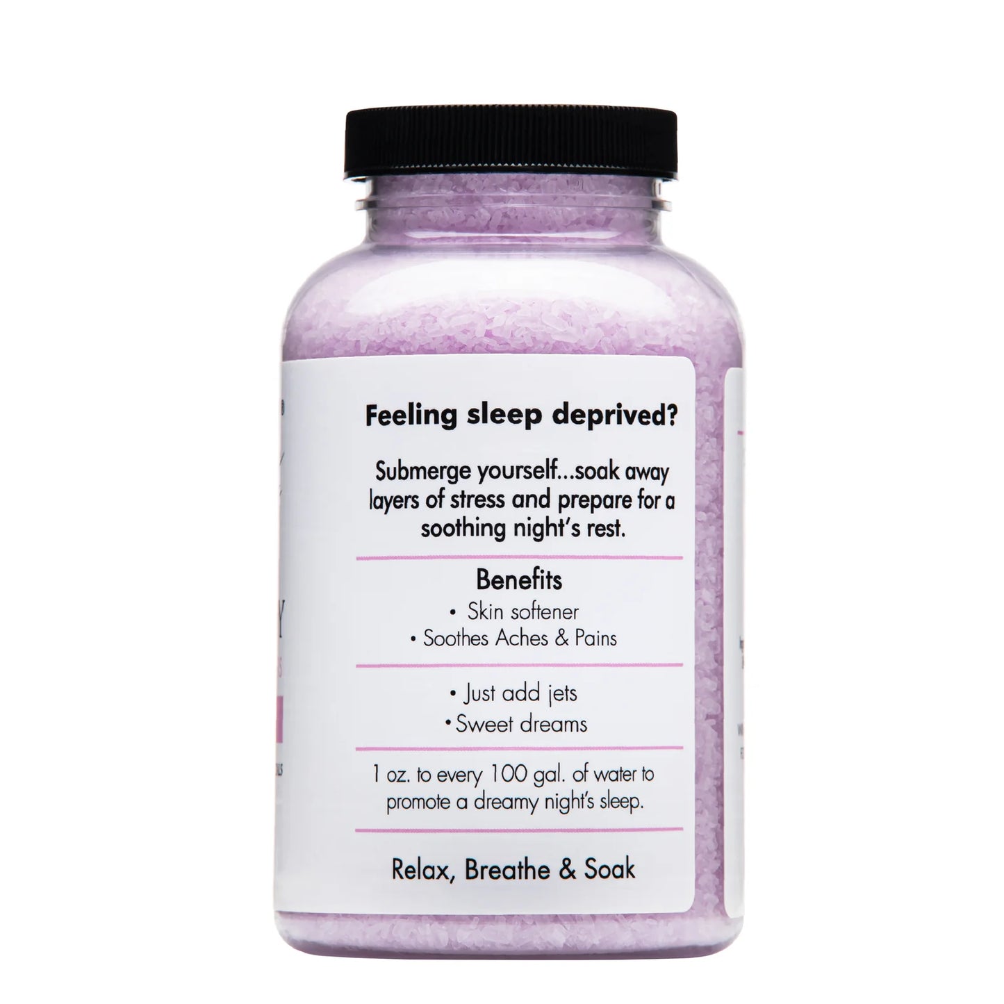 Spazazz RX Sleep Therapy aromatherapy spa crystals for hot tubs and baths