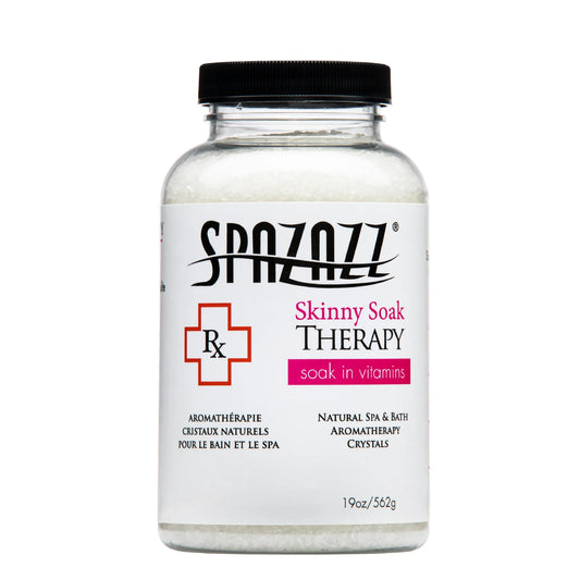 Spazazz RX Skinny Soak Therapy aromatherapy spa crystals for hot tubs and baths