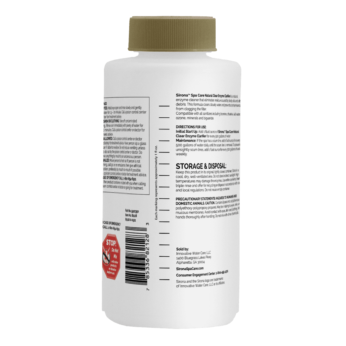 Sirona Spa Care Natural Clear Enzyme Clarifier