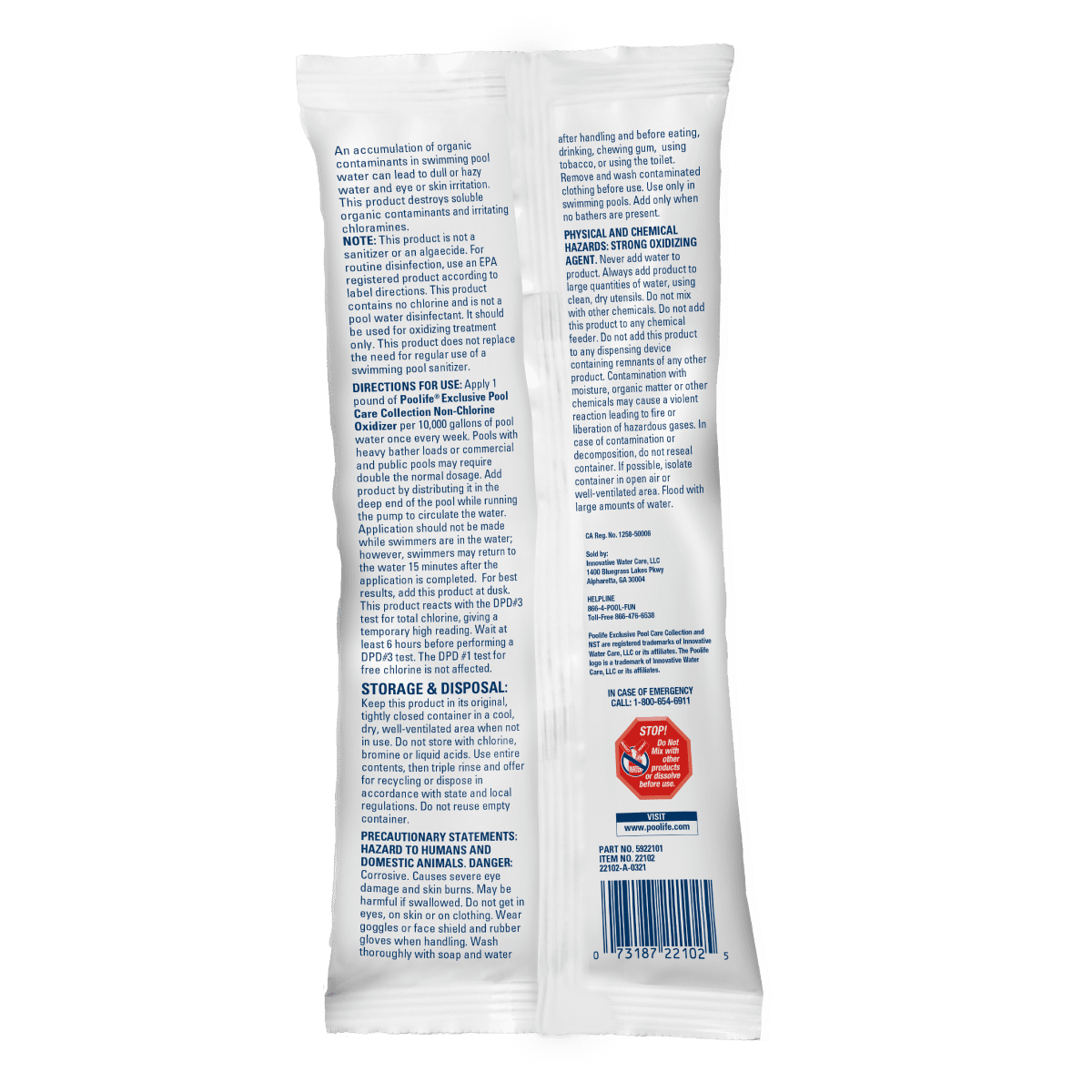 Poolife Non-Chlorine Oxid 1lb