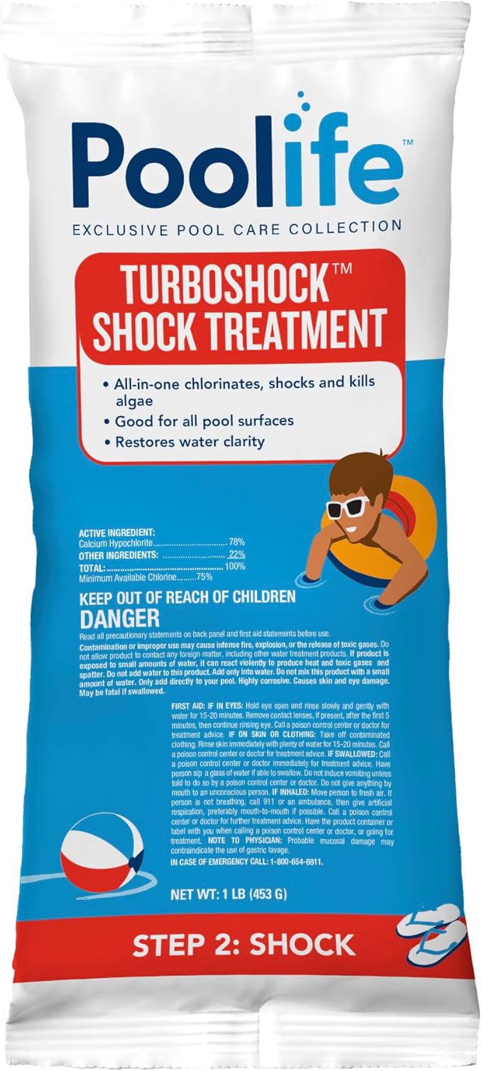 Poolife Turbo Shock Treatment 1lb.